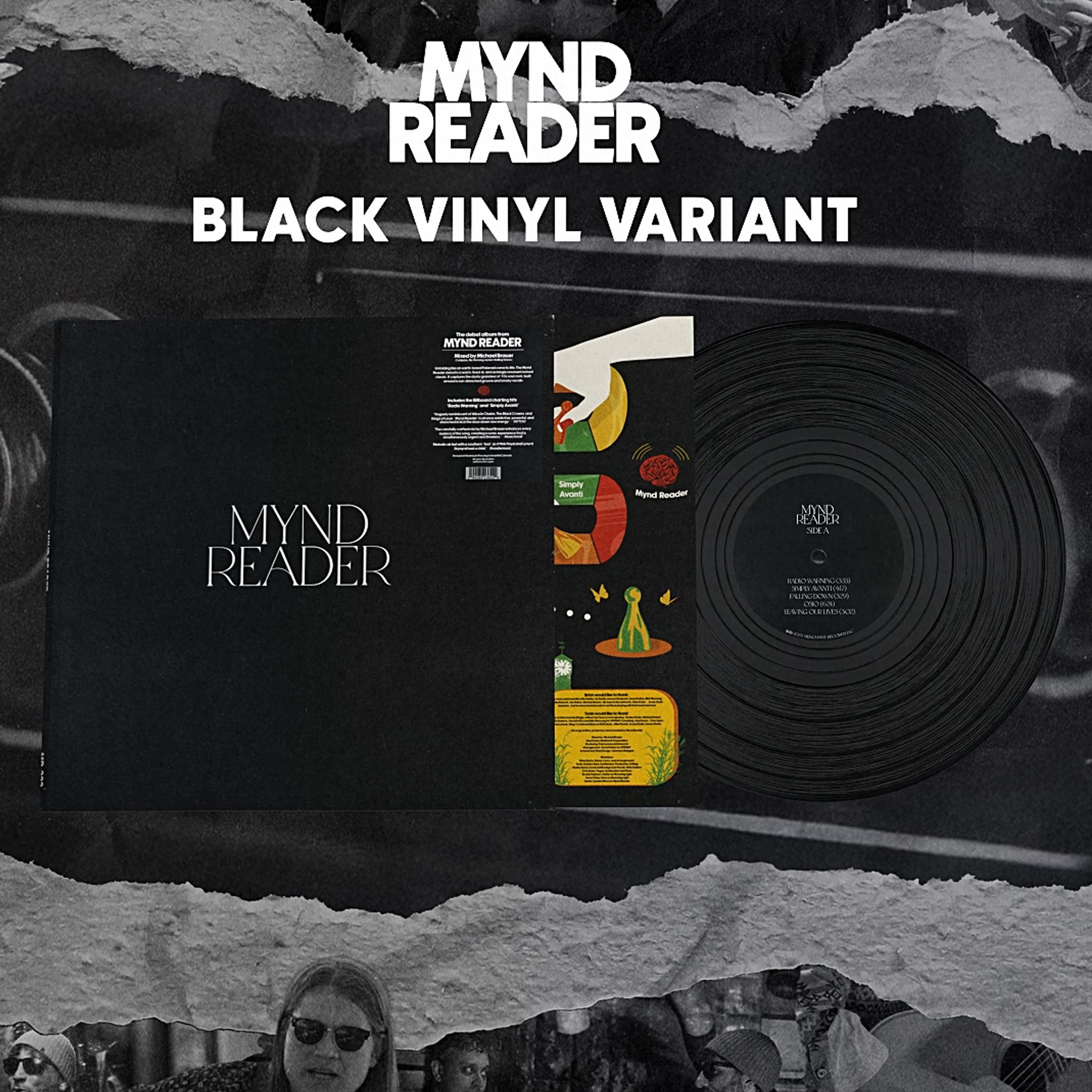 MYND READER - 180 GRAM STANDARD BLACK VINYL